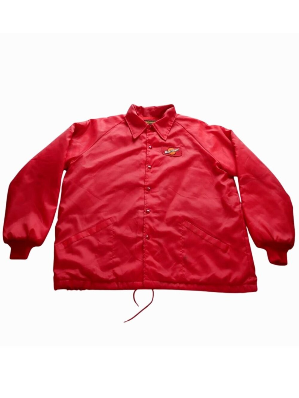 Vintage Swingster Manitowoc Men's XL Red Coach Jacket Made in USA Workwear